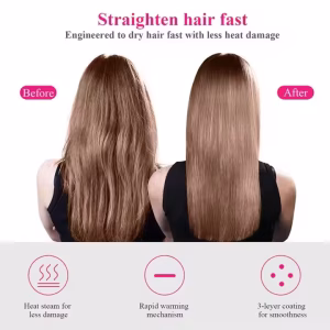 One Step Hair Dryer – Powerful 4-in-1 Hot Air Brush for Effortless Drying, Straightening, Curling & Volumizing - Image 5