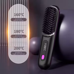 hair straightener brush