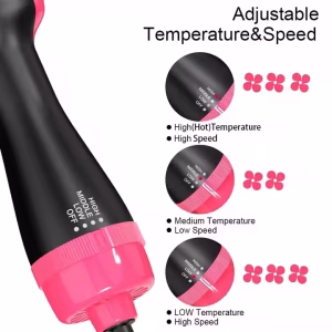 One Step Hair Dryer – Powerful 4-in-1 Hot Air Brush for Effortless Drying, Straightening, Curling & Volumizing - Image 6