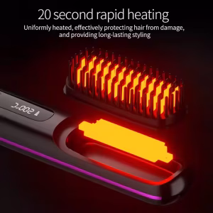 Cordless Hair Straightener Brush – Wireless, Rechargeable & Travel-Friendly - Image 3