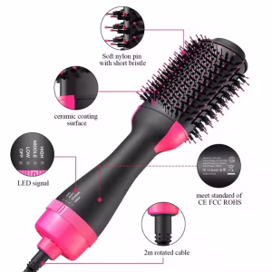 One Step Hair Dryer – Powerful 4-in-1 Hot Air Brush for Effortless Drying, Straightening, Curling & Volumizing - Image 7