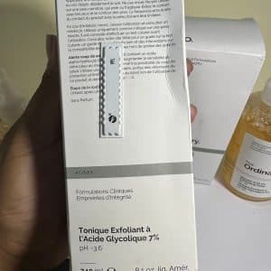 The Ordinary Glycolic Acid 7% Toning Solution – Best AHA Toner for Glowing & Smooth Skin [240ml] - Image 3