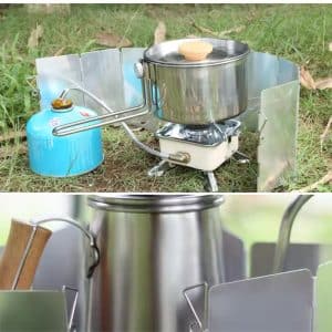 Stove Wind Shield 9 Plates - Image 5