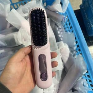 Cordless Hair Straightener Brush – Wireless, Rechargeable & Travel-Friendly - Image 7