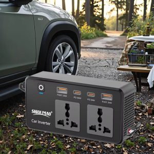 Car Usb Adapter Car Inverter 12V 220V Car Notebook Mobile laptop Charger Inverter
