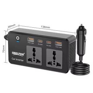 Car Usb Adapter Car Inverter 12V 220V Car Notebook Mobile laptop Charger Inverter - Image 5
