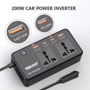 Car Usb Adapter Car Inverter 12V 220V Car Notebook Mobile laptop Charger Inverter - Image 3
