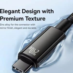 Baseus 240W USB C Cable for iPhone 16 15 Plus Pro Max Supercharge for Macbook Fast Charger Type C Cable for xiaomi Samsung - Image 3