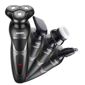 Factory Wholesale Rotary Electric Shaver 3-Head Multifunctional Portable Shaving Machine IPX7 Waterproof Rechargeable for Face - Image 8