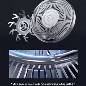 Factory Wholesale Rotary Electric Shaver 3-Head Multifunctional Portable Shaving Machine IPX7 Waterproof Rechargeable for Face - Image 5