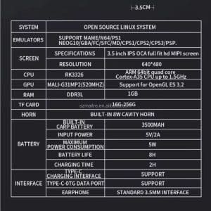 R36S Handheld Game Consoles 3.5 Inch IPS Screen Arkos 2.0 Linux Source System 128GB/64 GB 20 Simulator Retro Handheld Game Players - Image 21