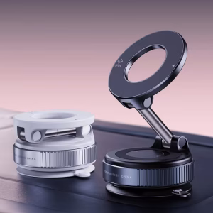 Magnetic Phone Holder 360 Adjustable Suction Phone Mount Vacuum Suction Car Magnet Phone Holder Stand for Car Home Desk Gym - Image 11