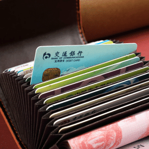 RFID Leather Card Holder Wallet High Quality PU Leather Men Women Fashion Short Card Holder Wallet - Image 3