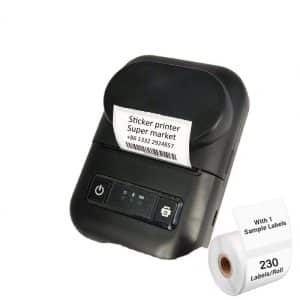 Cheap Thermal Printer 58mm Handheld Pocket Portable T Shirt Receipt Barcode Price Label Sticker BT Wireless Mini Impresora - Image 3