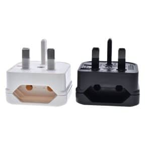 European Euro Eu 2 Pin To Uk 3 Pin Power Socket Travel Plug Adapter Converter Power Adapter Charger Power Socket Outlet - Image 9