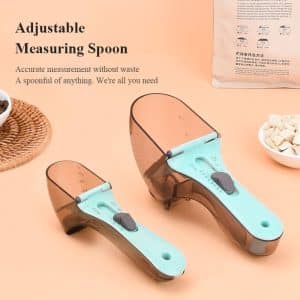 Premium 2Pcs Adjustable Measuring Cup Set – Space-Saving, Multipurpose Plastic Kitchen Tool - Image 11