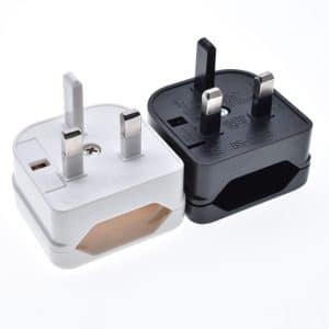 European Euro Eu 2 Pin To Uk 3 Pin Power Socket Travel Plug Adapter Converter Power Adapter Charger Power Socket Outlet - Image 4