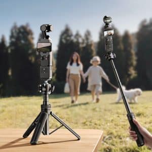 Jopree Y25 Pro 360° Ball Head Mini Tripod Selfie Stick Lightweight 177g 5-Section 65cm Foldable for Mirrorless with Cold Shoe - Image 7