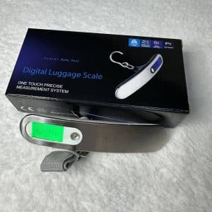 Stainless Steel Electronic Luggage Weighing Travel 50KG Travel Portable Digital Weight Luggage Scales - Image 6