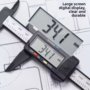 150Mm Gauge Digital Calibrator Multifunctional Tools Vernier Caliper Caliber Woodworking Measuring Gauging Measurement Analysis - Image 6