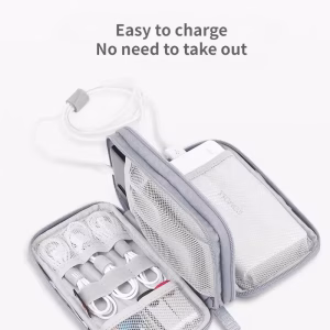 Travel Cable Bag Portable Digital Storage Pouch Charger Data Cable USB Bag Organizer Waterproof Electronic Accessory Storage Bag - Image 4