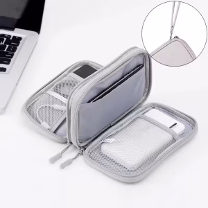 Travel Cable Bag Portable Digital Storage Pouch Charger Data Cable USB Bag Organizer Waterproof Electronic Accessory Storage Bag - Image 7