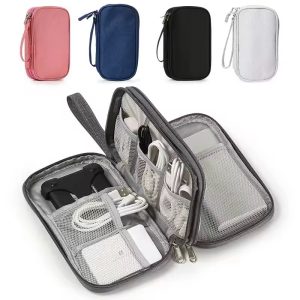 Travel Cable Bag Portable Digital Storage Pouch Charger Data Cable USB Bag Organizer Waterproof Electronic Accessory Storage Bag - Image 3