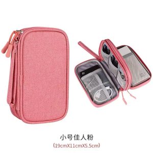 Travel Cable Bag Portable Digital Storage Pouch Charger Data Cable USB Bag Organizer Waterproof Electronic Accessory Storage Bag - Image 7