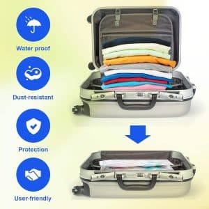 Strong Space Compression Custom Printed Biodegradable Packaging Sealer Dust Vacuum Storage Bag for Clothes Vacuum Sealing Bag - Image 3