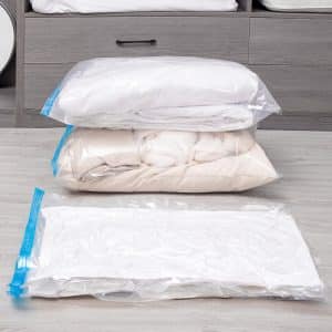 Strong Space Compression Custom Printed Biodegradable Packaging Sealer Dust Vacuum Storage Bag for Clothes Vacuum Sealing Bag