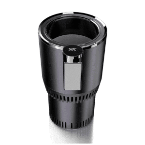 Car Cup Holder Smart Cooler Warmer Heater for Coffee Bevera Milk Semiconductor Refriration Type Heating & Cooling Drinks - Image 3