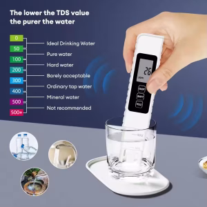 Portable TDS EC Meter – Digital Water Tester for TDS, EC & Hardness