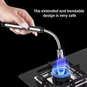 Creative Type-C Rechargeable Windproof Ignition Gun Lighter - Image 5