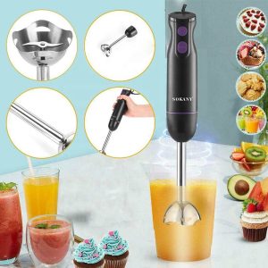 Sokany 1705 Multi-Functional Electric Hand Blender – Commercial & Household Use