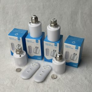 E27 Remote Control Lamp Holder Adapter with Timer Function | Smart Wireless Light Control - Image 4