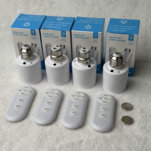 E27 Remote Control Lamp Holder Adapter with Timer Function | Smart Wireless Light Control - Image 6