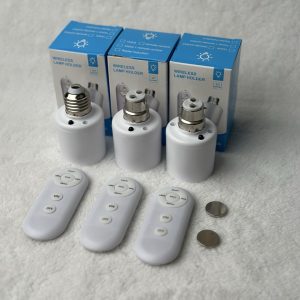 E27 Remote Control Lamp Holder Adapter with Timer Function | Smart Wireless Light Control - Image 7