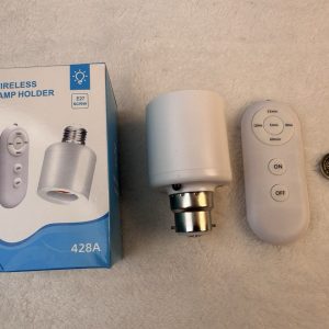 E27 Remote Control Lamp Holder Adapter with Timer Function | Smart Wireless Light Control - Image 10