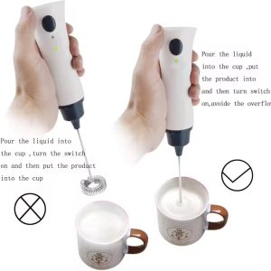 Coffee Frother Premium – Rechargeable Handheld Milk Foamer (12000 RPM) - Image 7