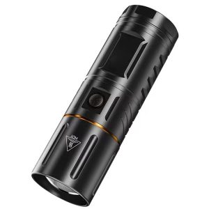 Super Bright Flashlight 5000mAh Battery Power Bank Display White Laser LED Type-C USB 5000 Lumens Zoomable Hiking Outdoor Torch