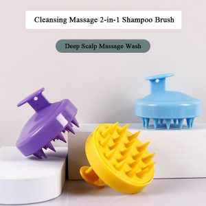 Soft Shampoo Brush – Waterproof Scalp Massage & Hair Washing Brush - Image 4