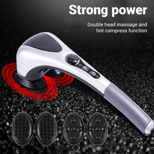Powerful Hand-Held Vibrating Body Massager – Double-Head Massage Hammer - Image 4