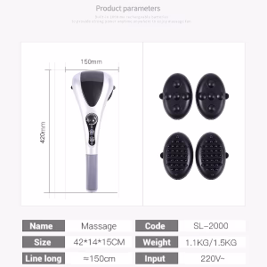 Powerful Hand-Held Vibrating Body Massager – Double-Head Massage Hammer - Image 10