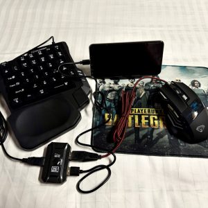 5-in-1 Mobile Gaming Combo Pack (MK500) – PUBG / Free Fire Ready