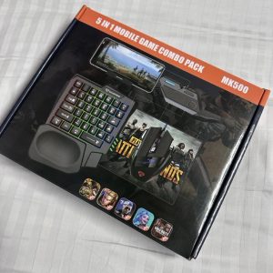 5-in-1 Mobile Gaming Combo Pack (MK500) – PUBG / Free Fire Ready - Image 5