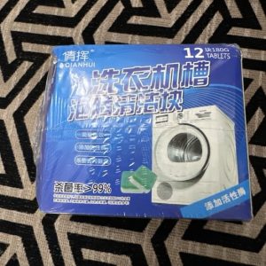 🧼 Washing Machine Cleaner Tablets – Deep Clean & Odor Removal