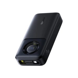Baseus 30W Fast Charging Mini Power Bank – Portable Power Bank with Built-in Cable