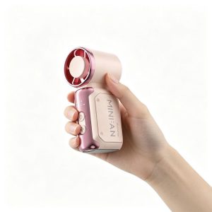 Portable Turbo Jet Fan Rechargeable Mini Air Blower with Digital Display – High Speed Cooling & Cleaning Fan