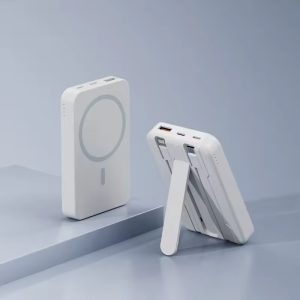Ultra Slim Magnetic Wireless Power Bank 10000mAh – Fast Charging Portable Mini Battery Pack