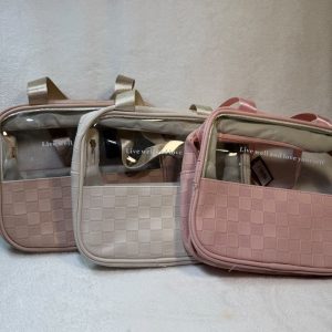 Portable Cosmetic Makeup Organizer Bag – Waterproof Travel Pouch